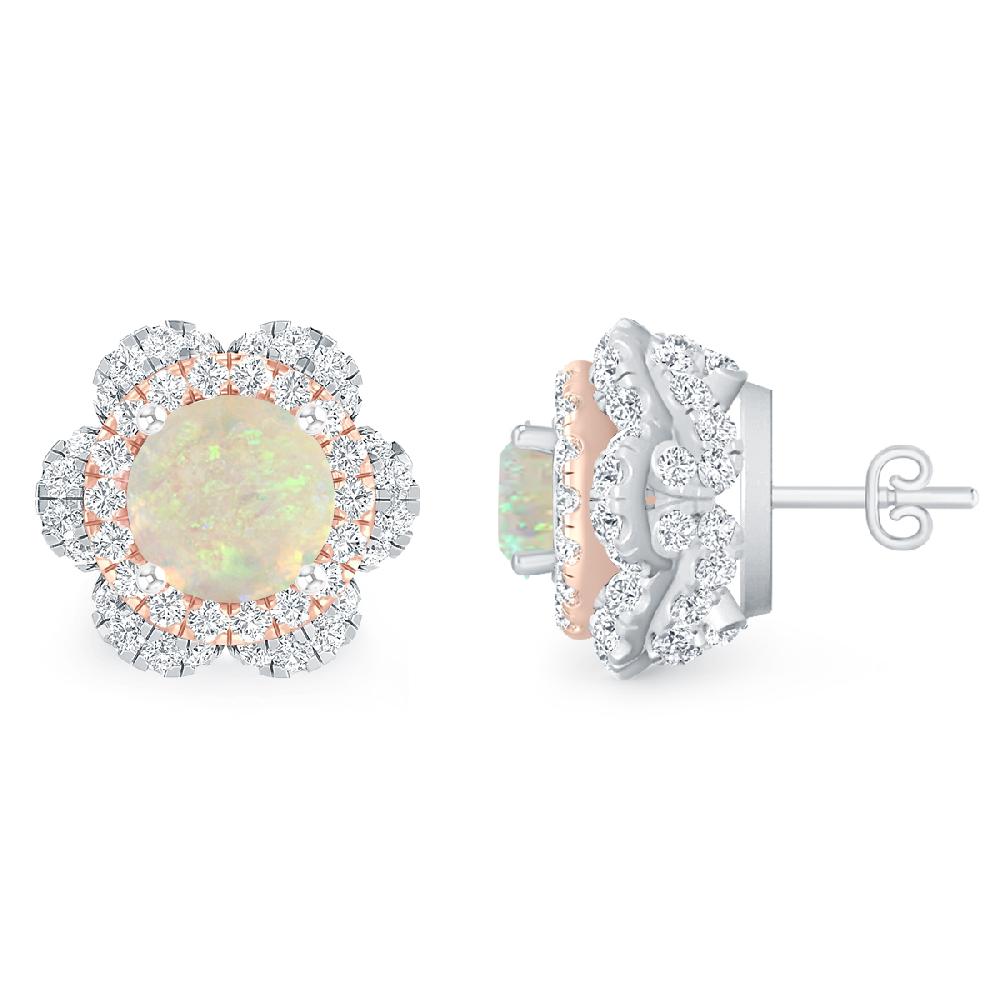 White Gold - Opal