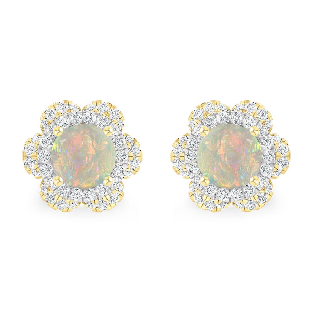 Yellow Gold - Opal