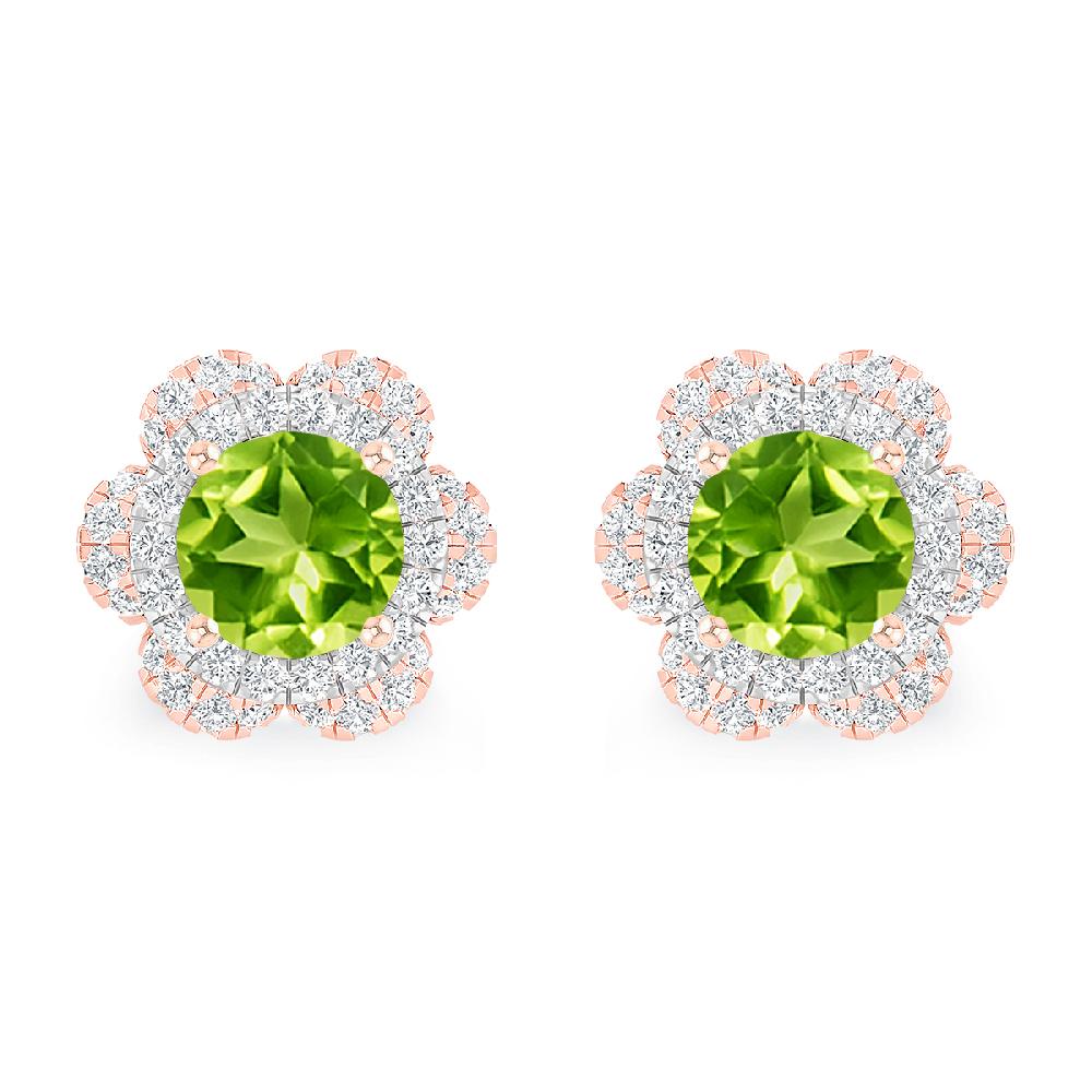 Rose Gold - Peridot