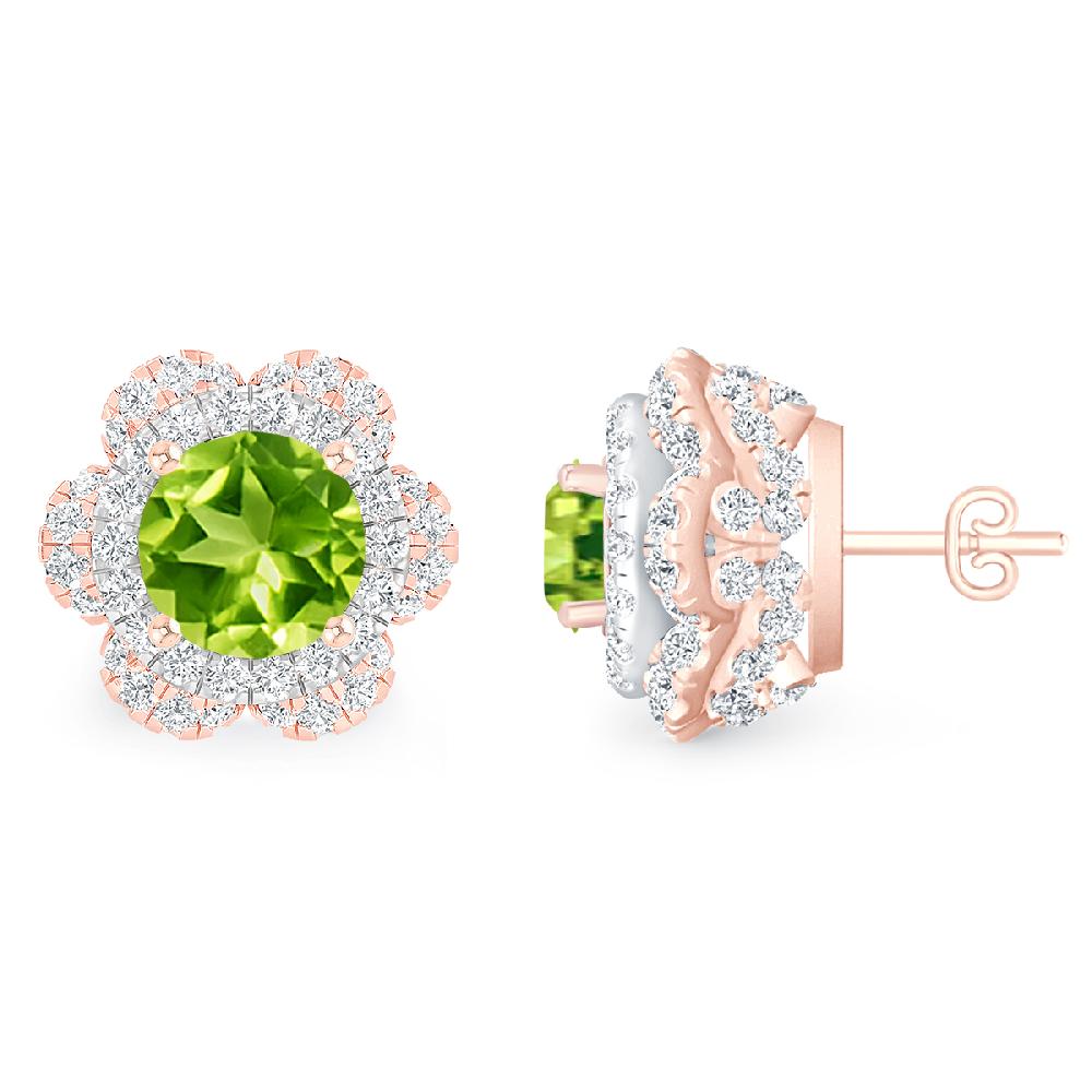 Rose Gold - Peridot
