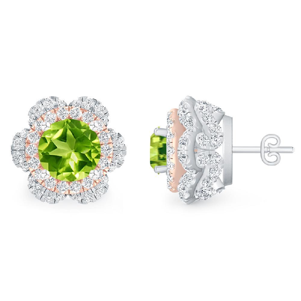 White Gold - Peridot