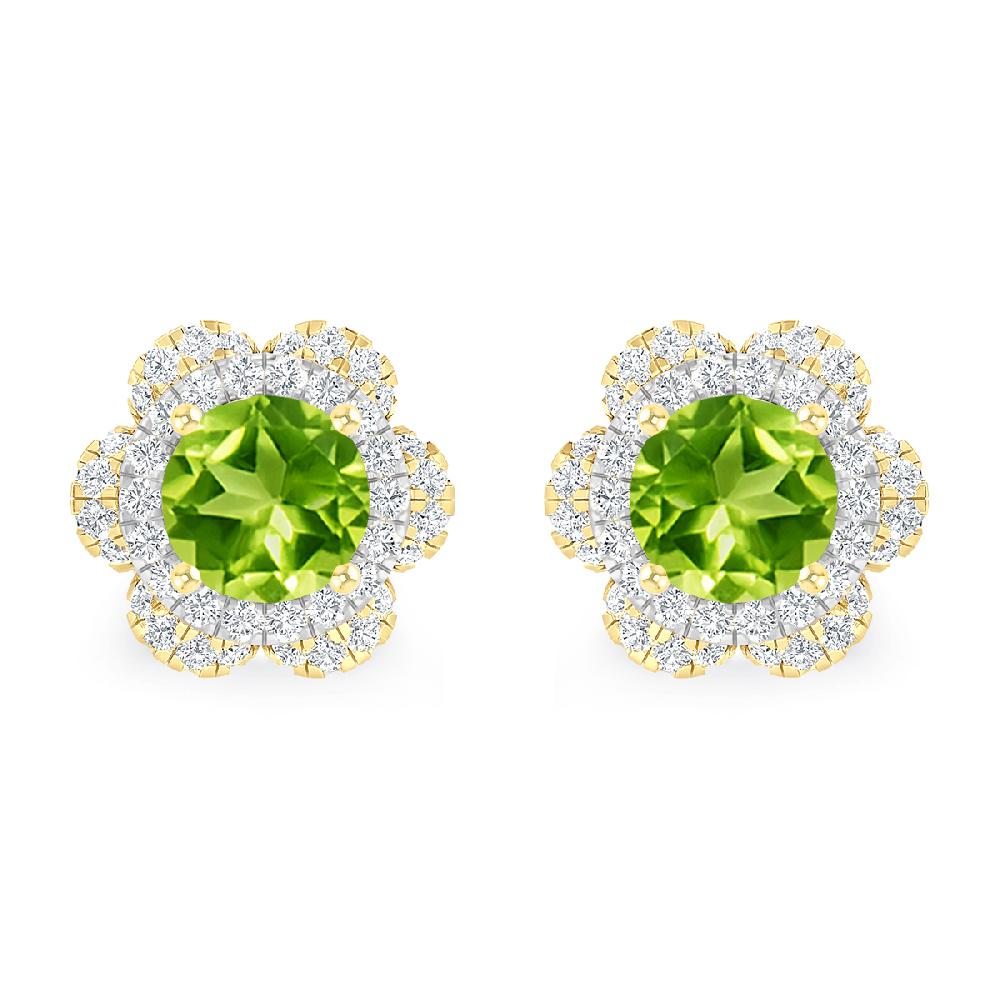 Yellow Gold - Peridot