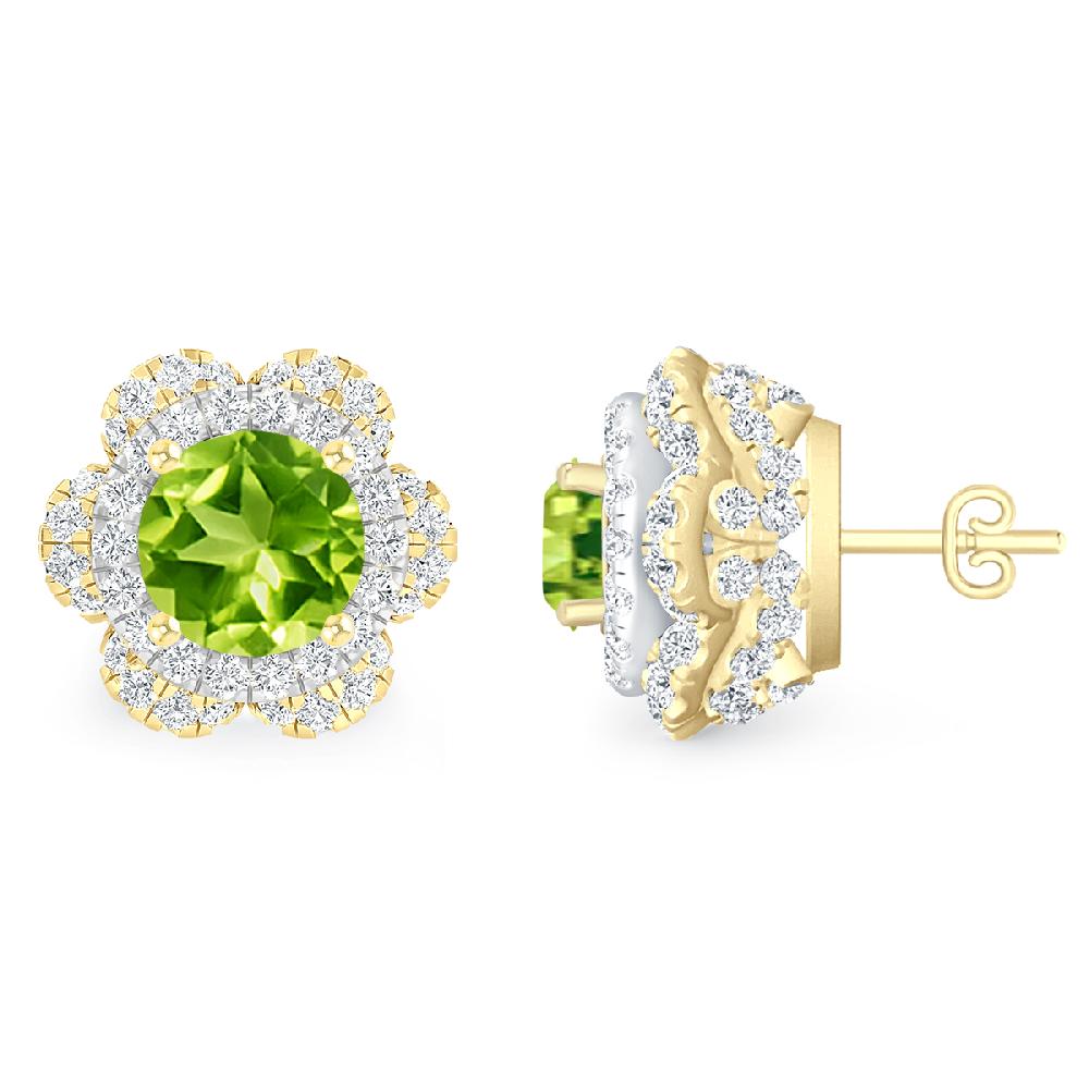Yellow Gold - Peridot