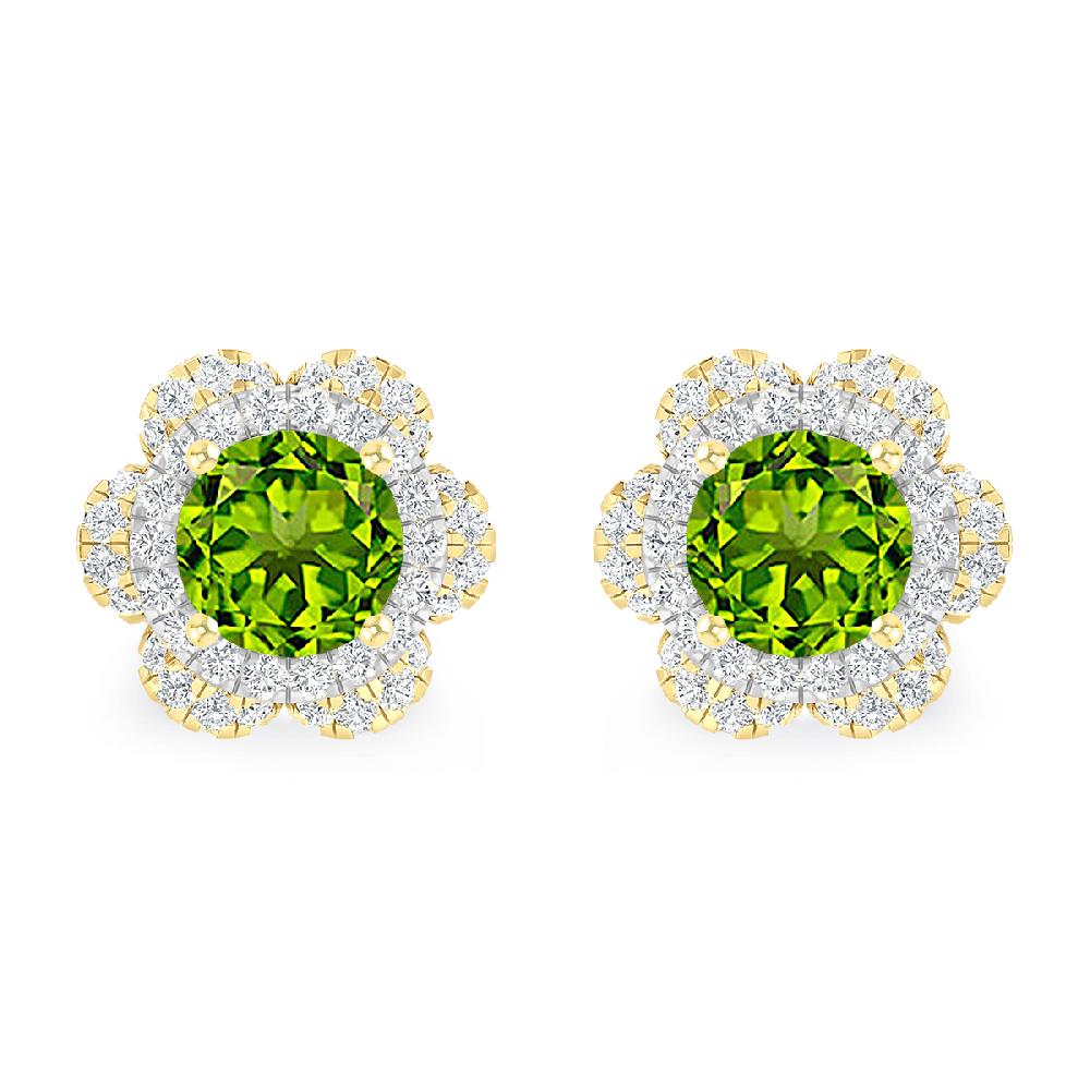 Yellow Gold - Peridot