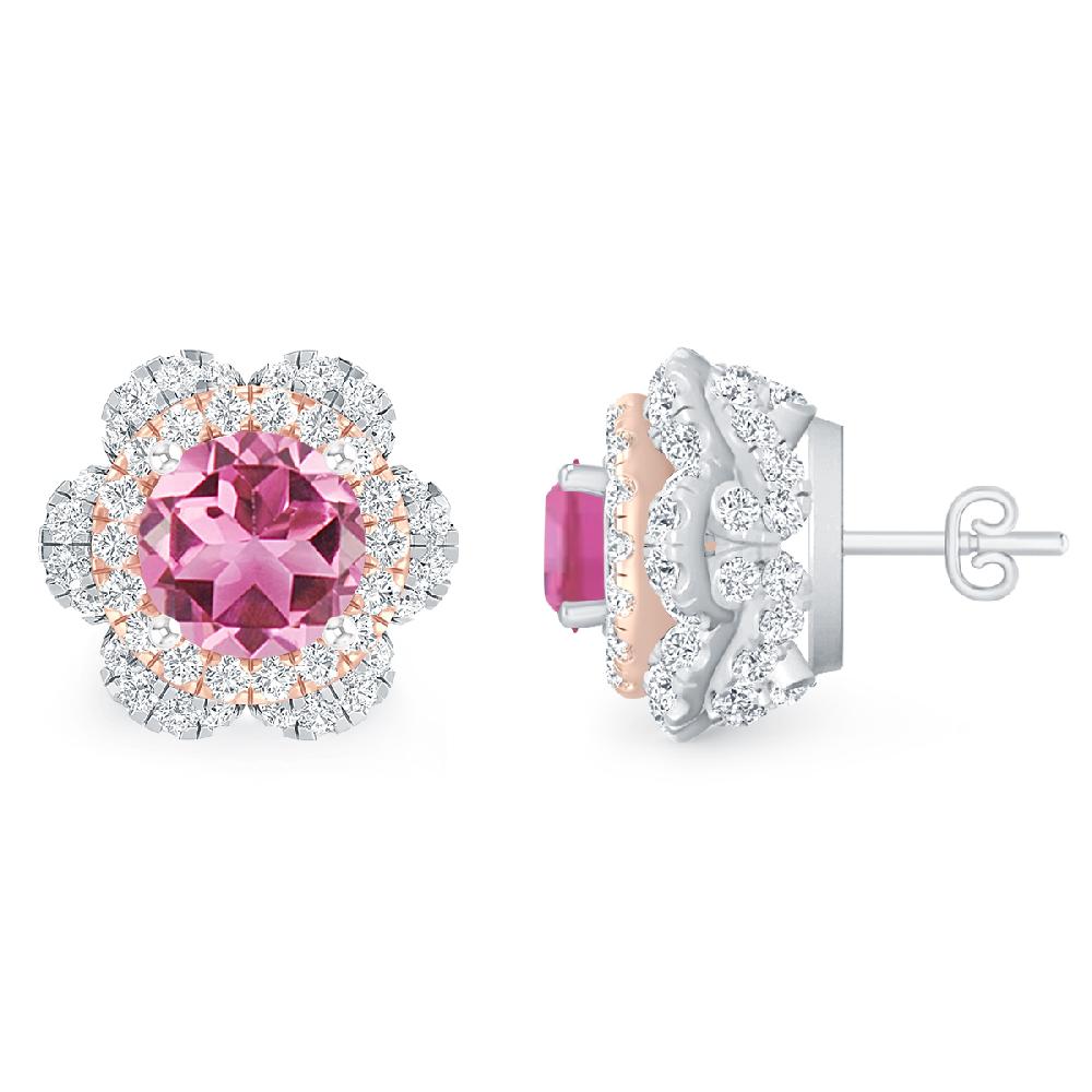 White Gold - Pink Tourmaline