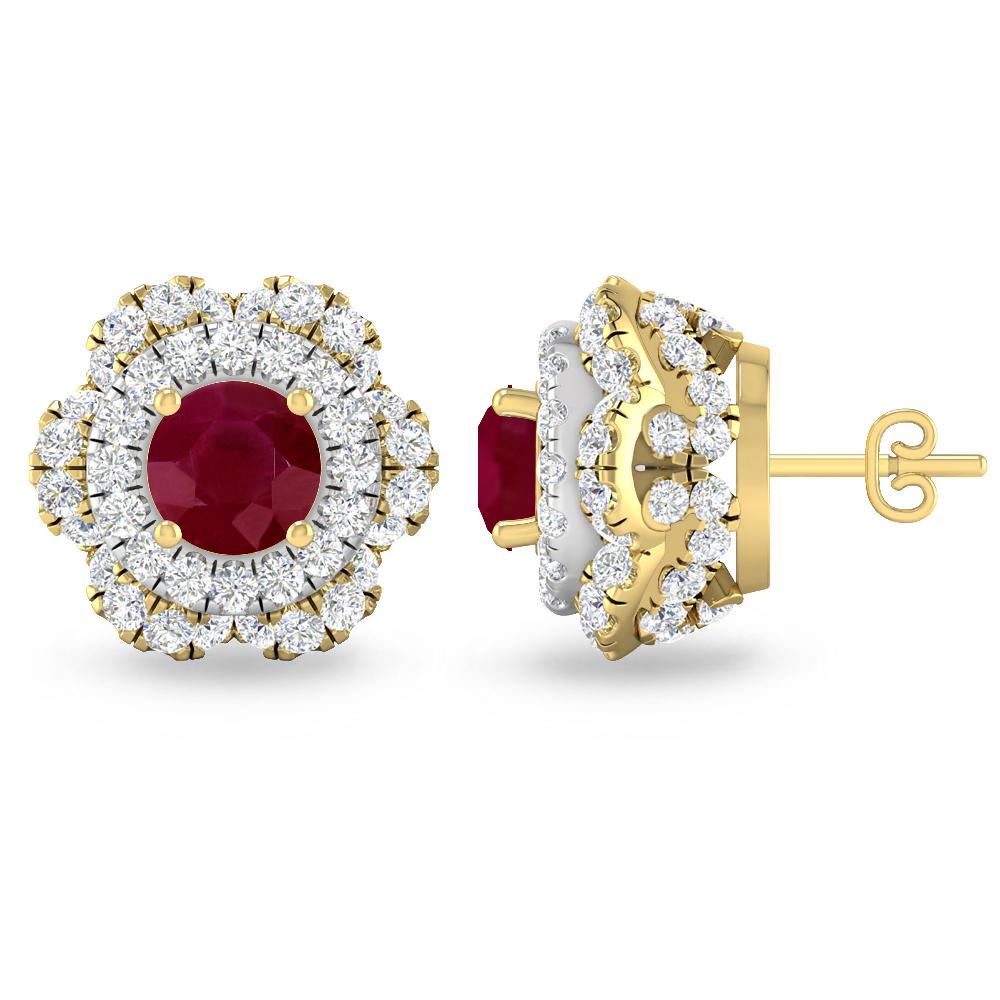 Yellow Gold - Ruby