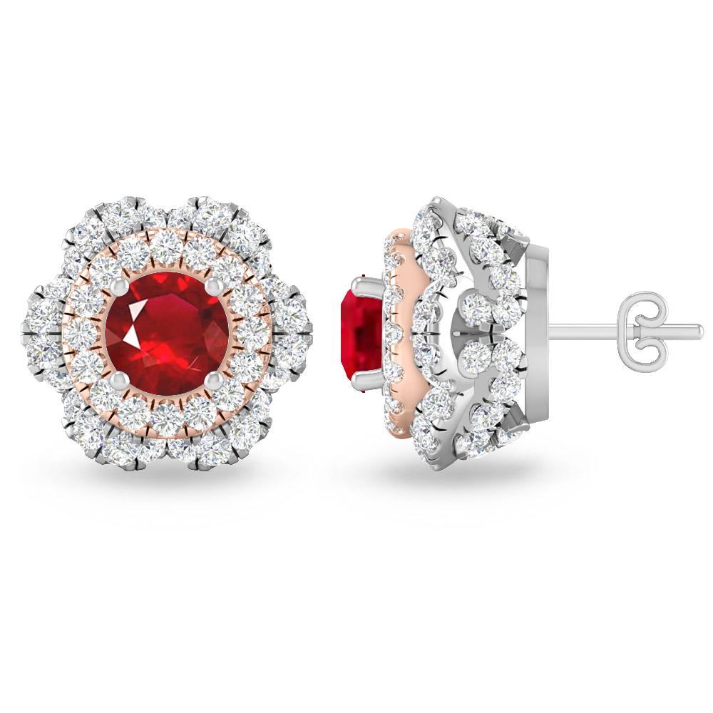 White Gold - Ruby