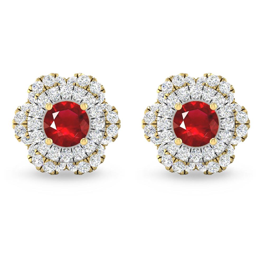 Yellow Gold - Ruby