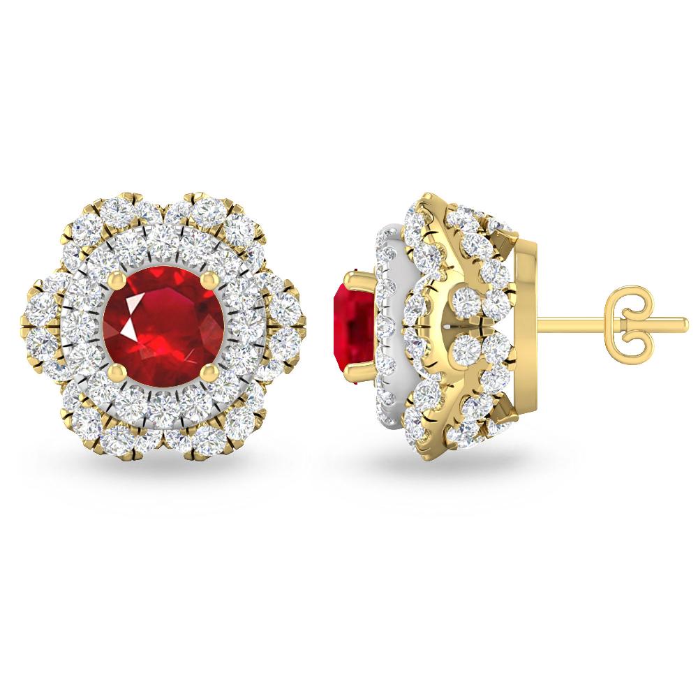 Yellow Gold - Ruby