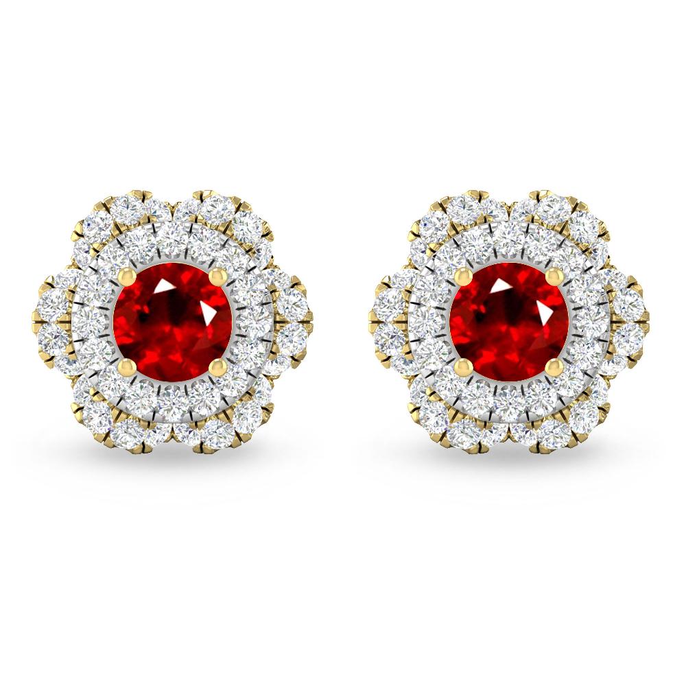 Yellow Gold - Ruby