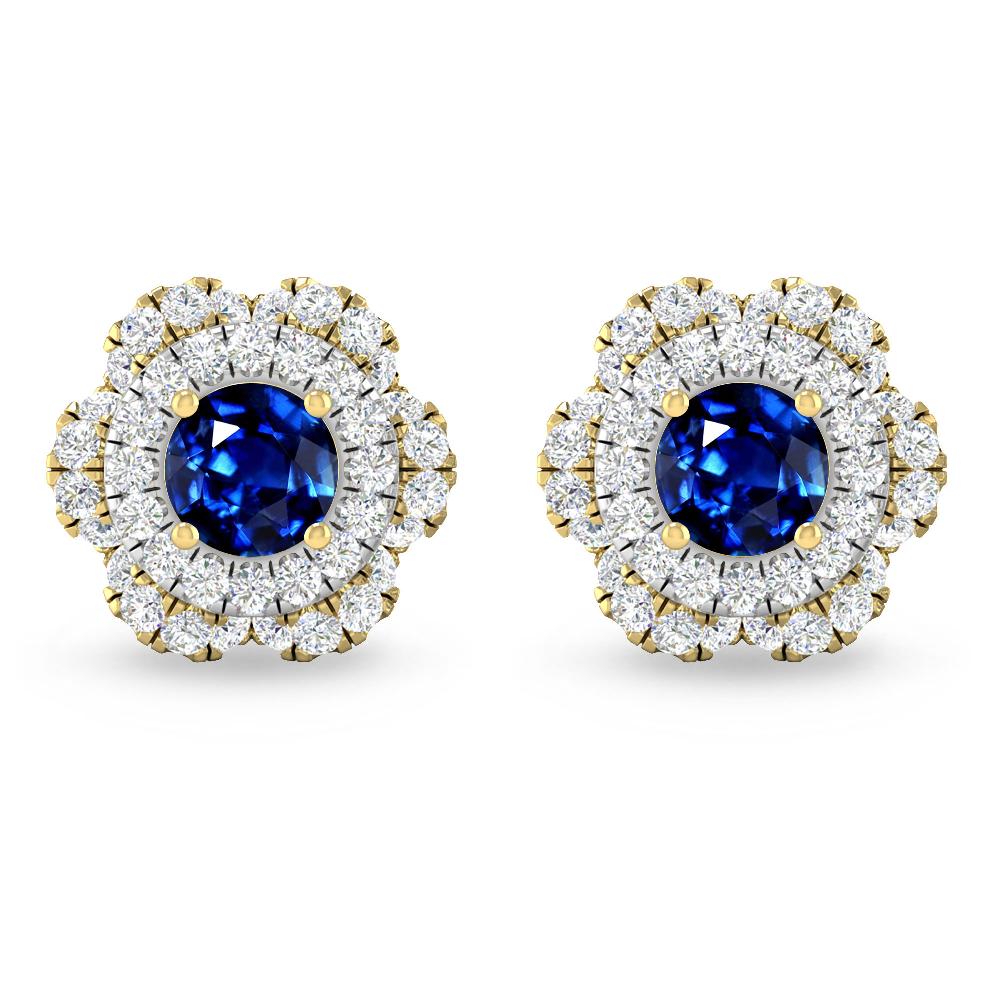 Yellow Gold - Sapphire