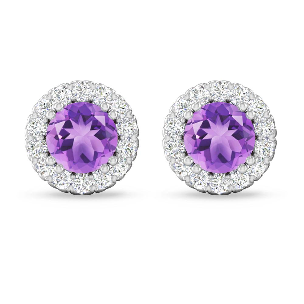 White Gold - Amethyst