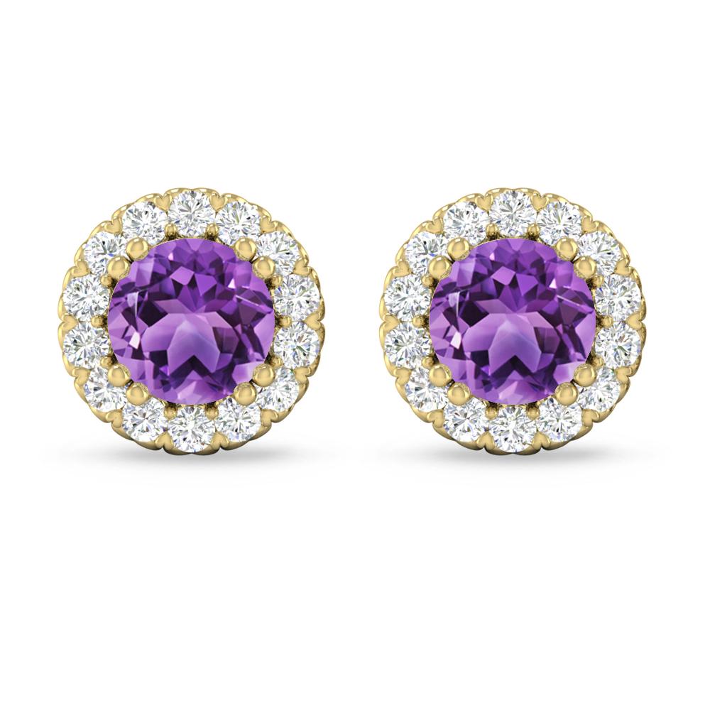 Yellow Gold - Amethyst