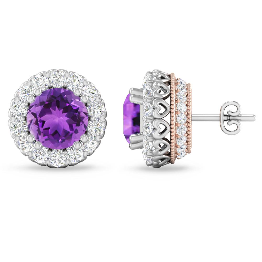 White Gold - Amethyst