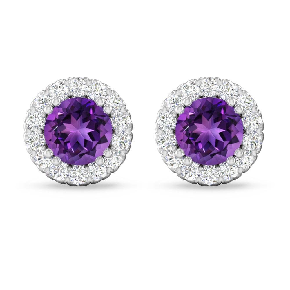 White Gold - Amethyst