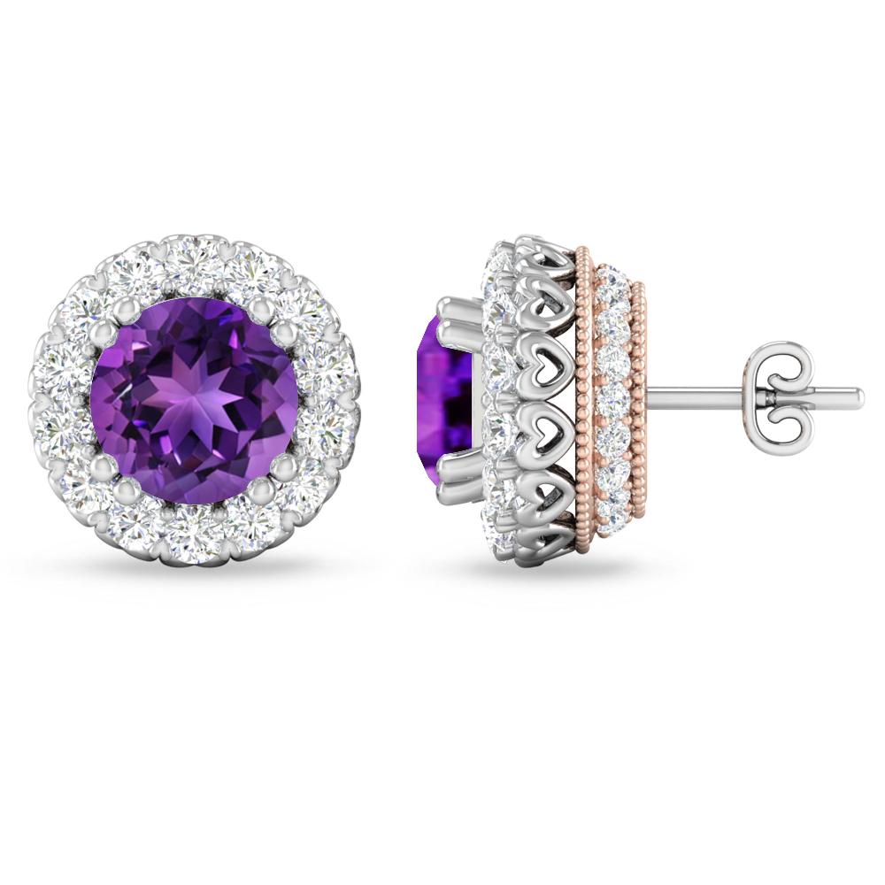 White Gold - Amethyst