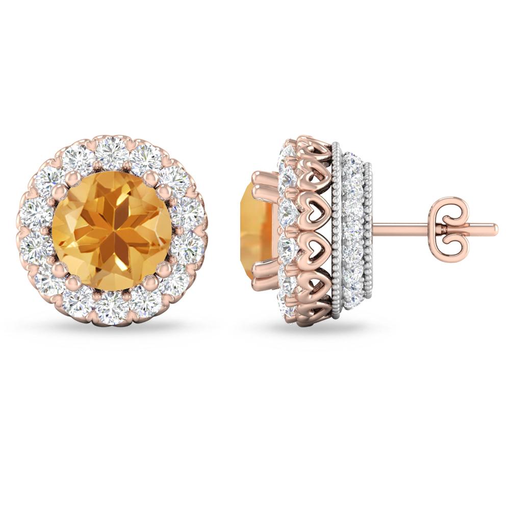 Rose Gold - Citrine