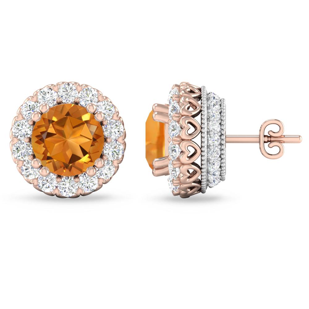 Rose Gold - Citrine