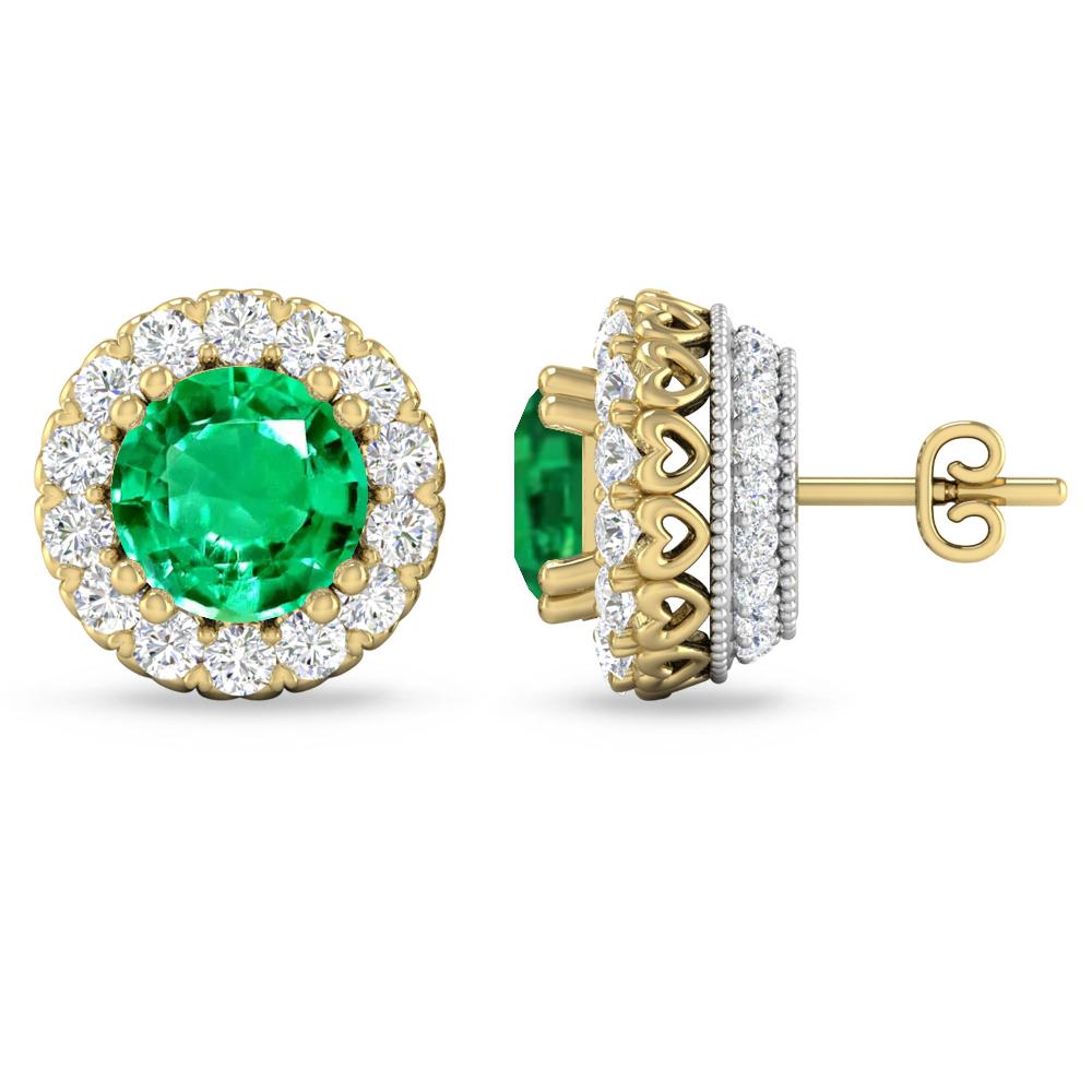 Yellow Gold - Emerald