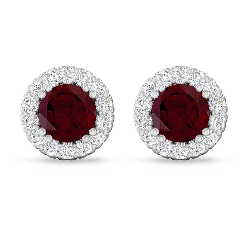 White Gold - Garnet