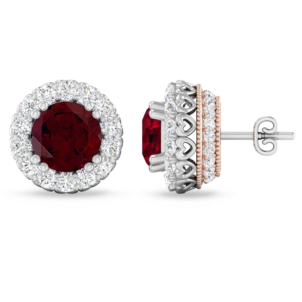 White Gold - Garnet