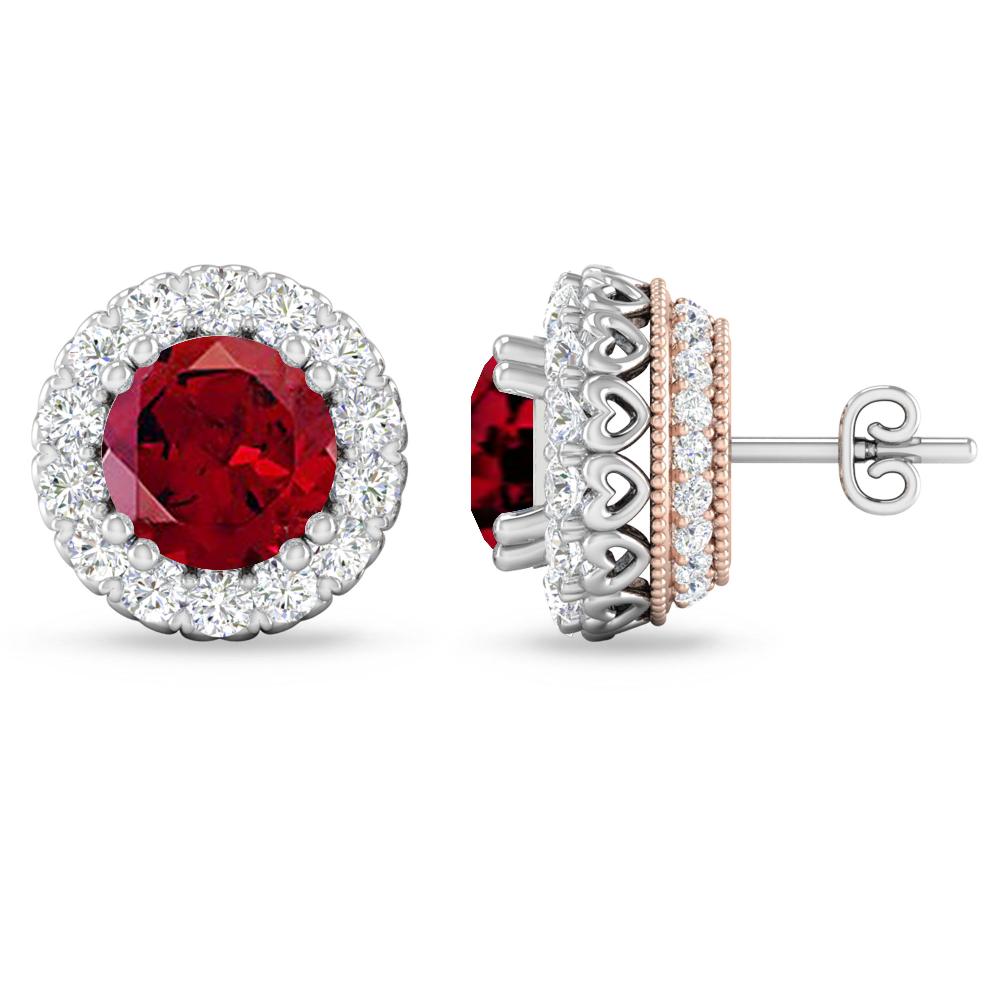 White Gold - Garnet