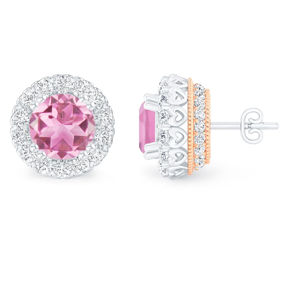 White Gold - Pink Tourmaline