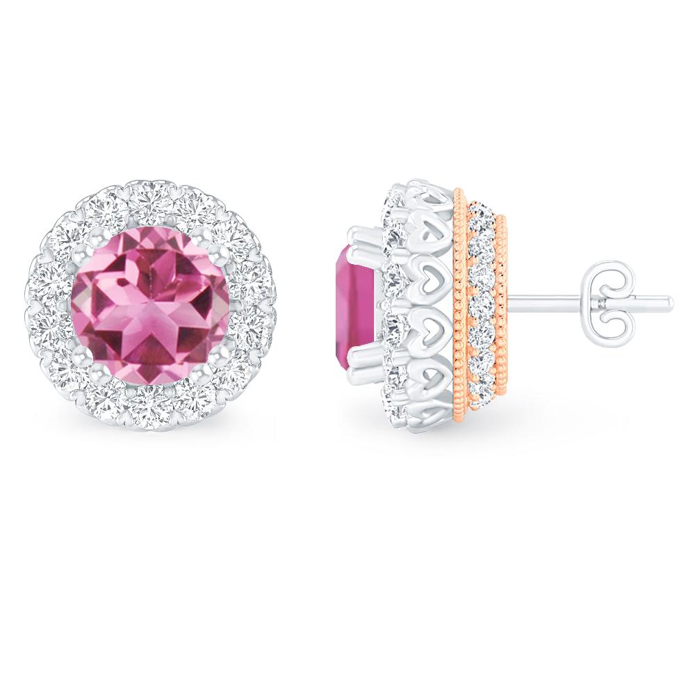 White Gold - Pink Tourmaline