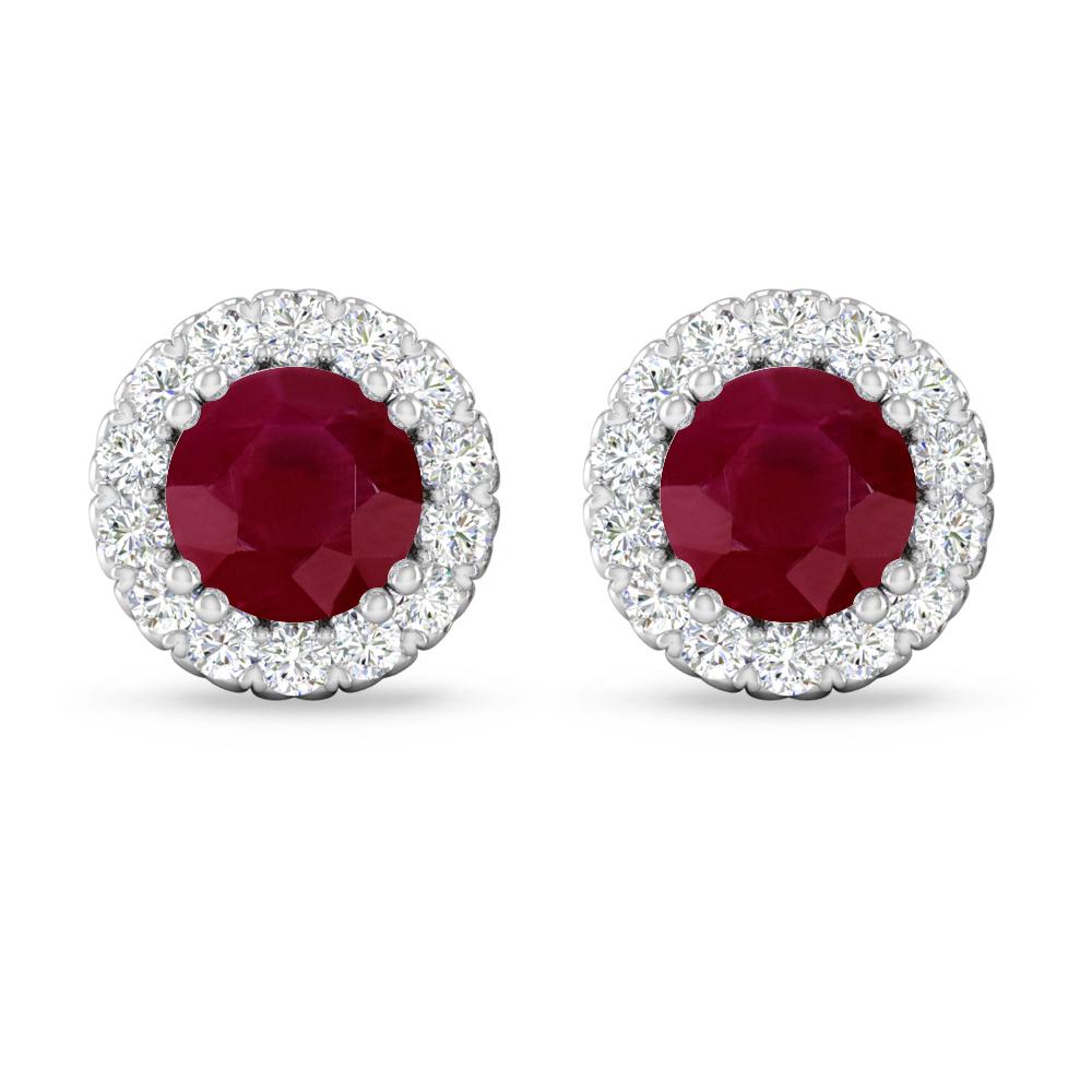 White Gold - Ruby