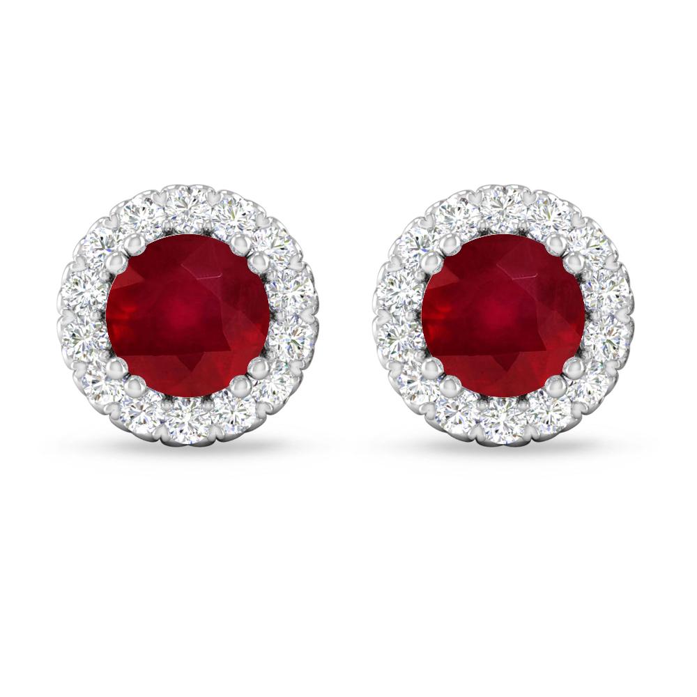 White Gold - Ruby