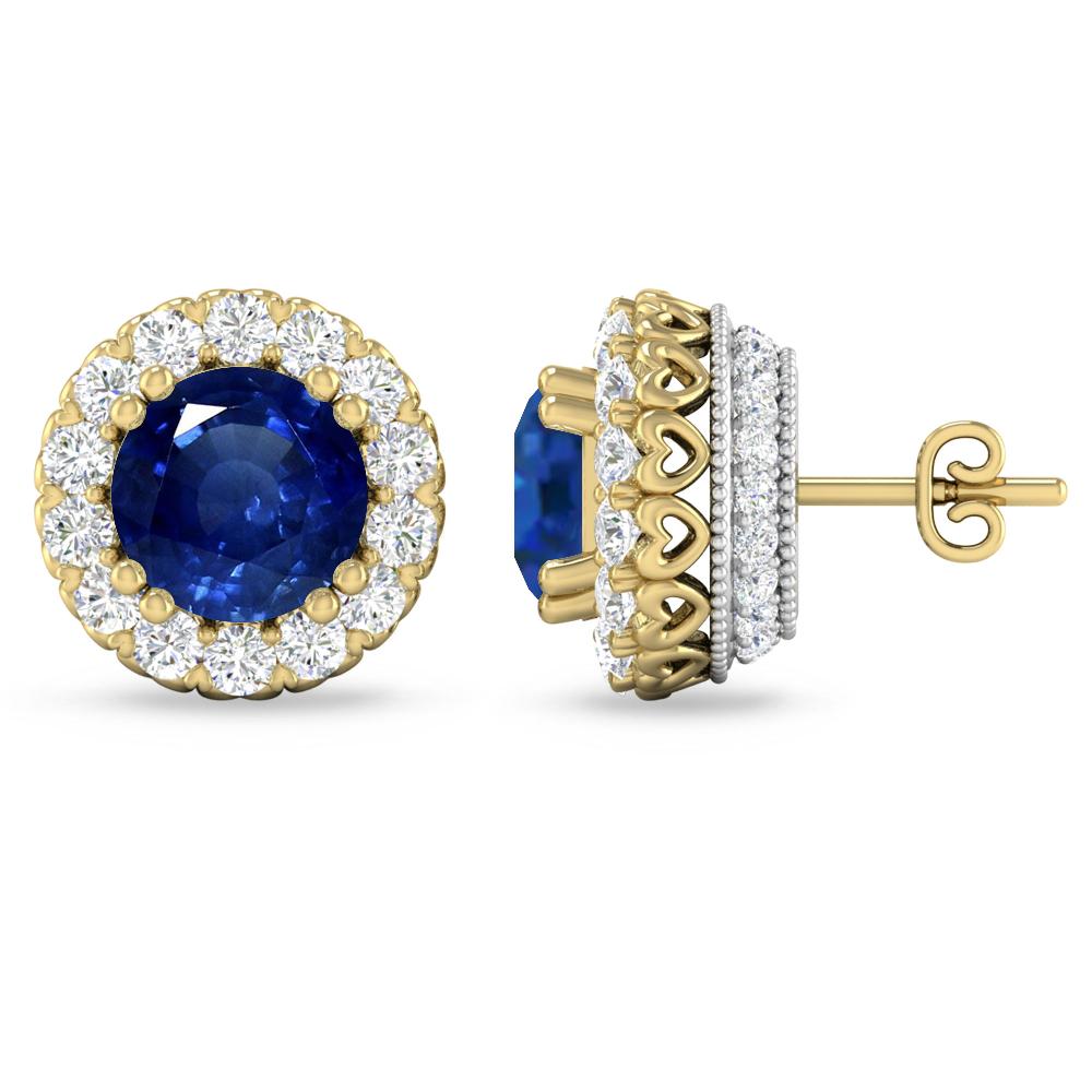 Yellow Gold - Sapphire