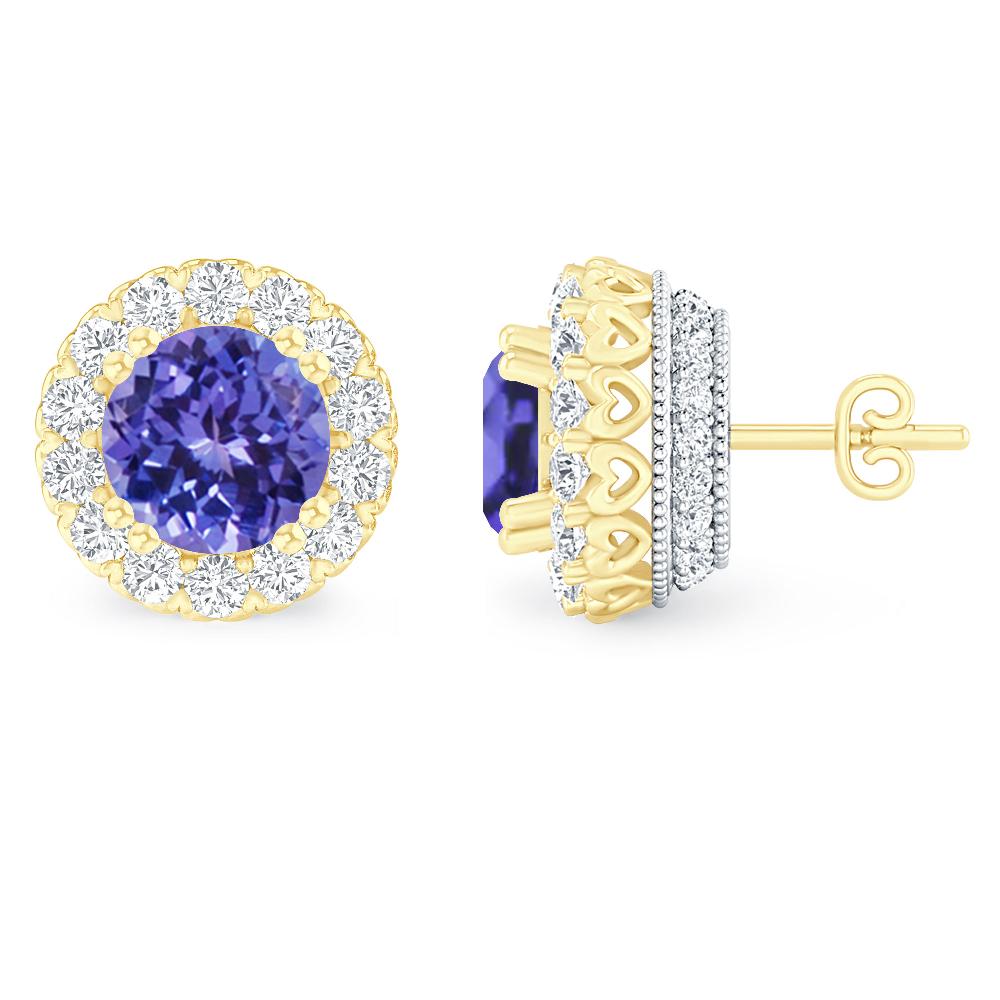 Yellow Gold - Tanzanite