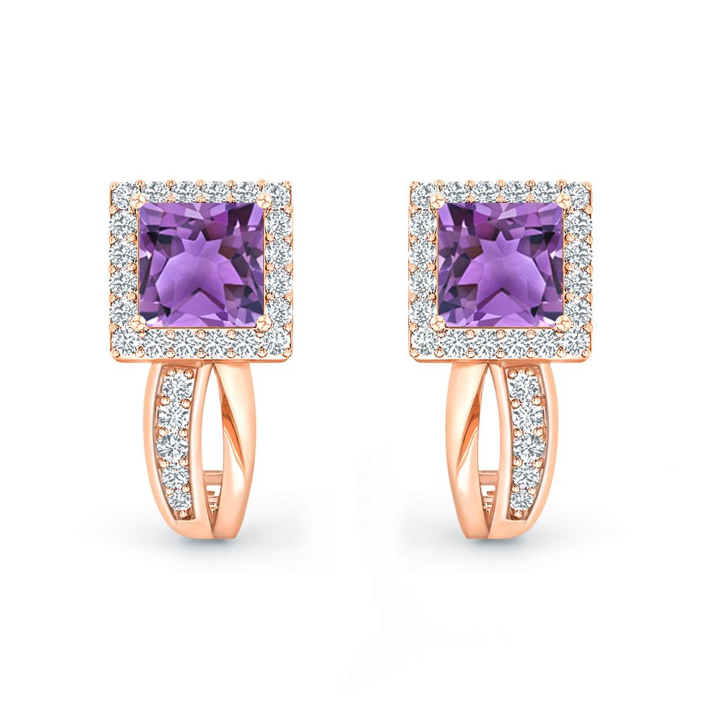 Rose Gold - Amethyst