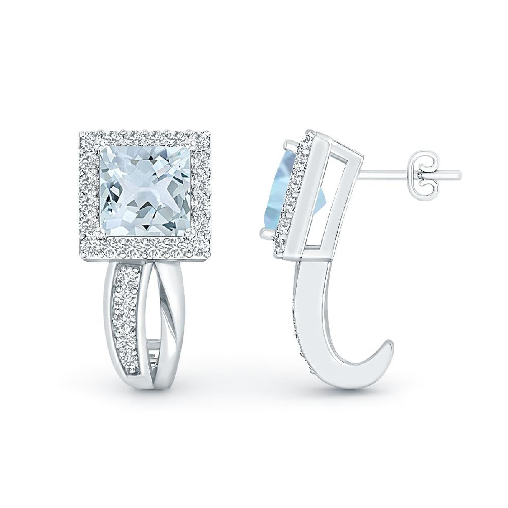 White Gold - Aquamarine