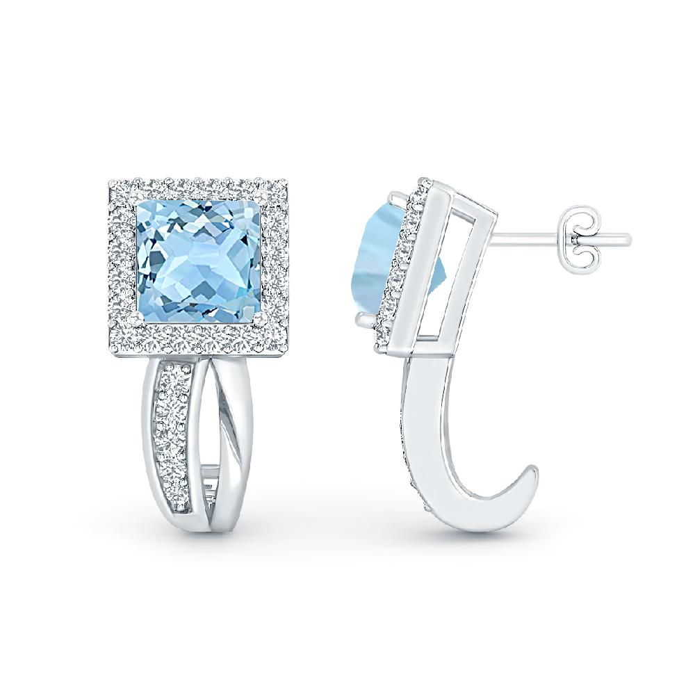 White Gold - Aquamarine