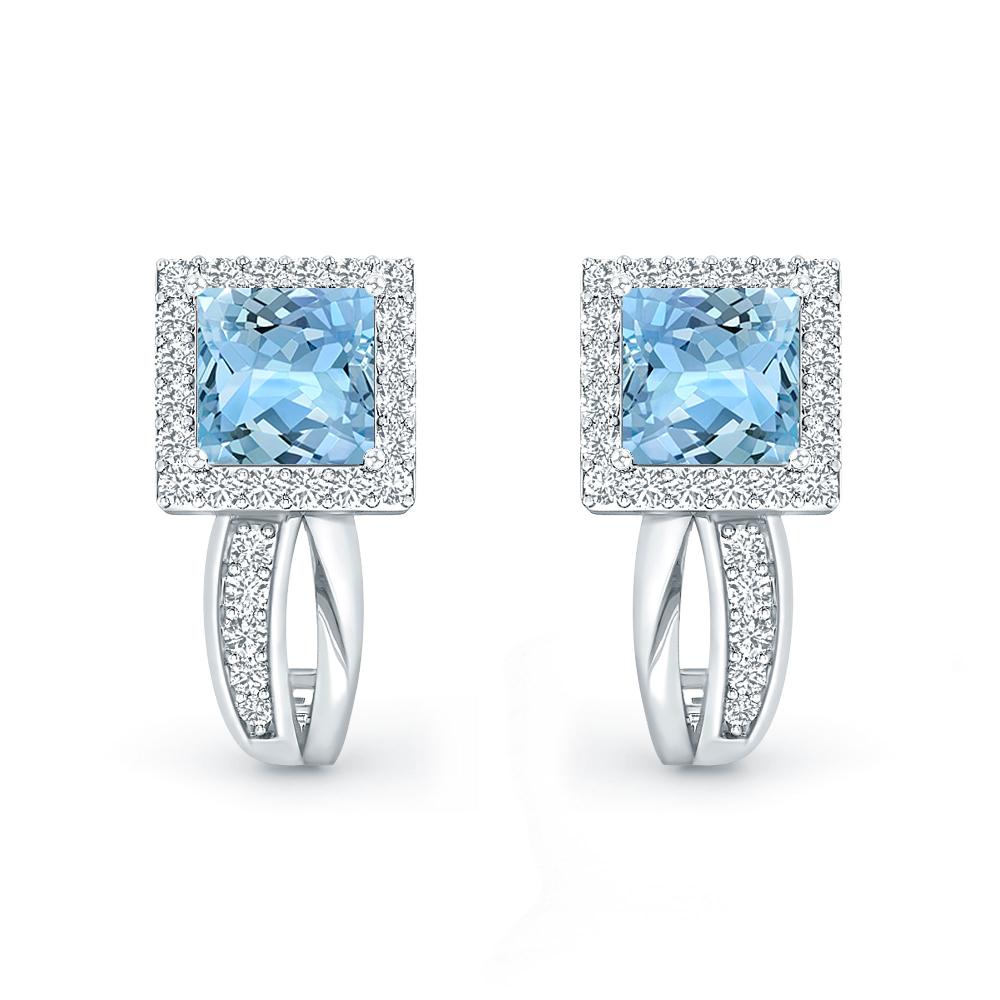 White Gold - Aquamarine