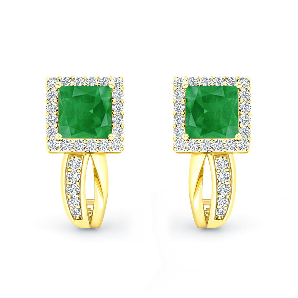 Yellow Gold - Emerald