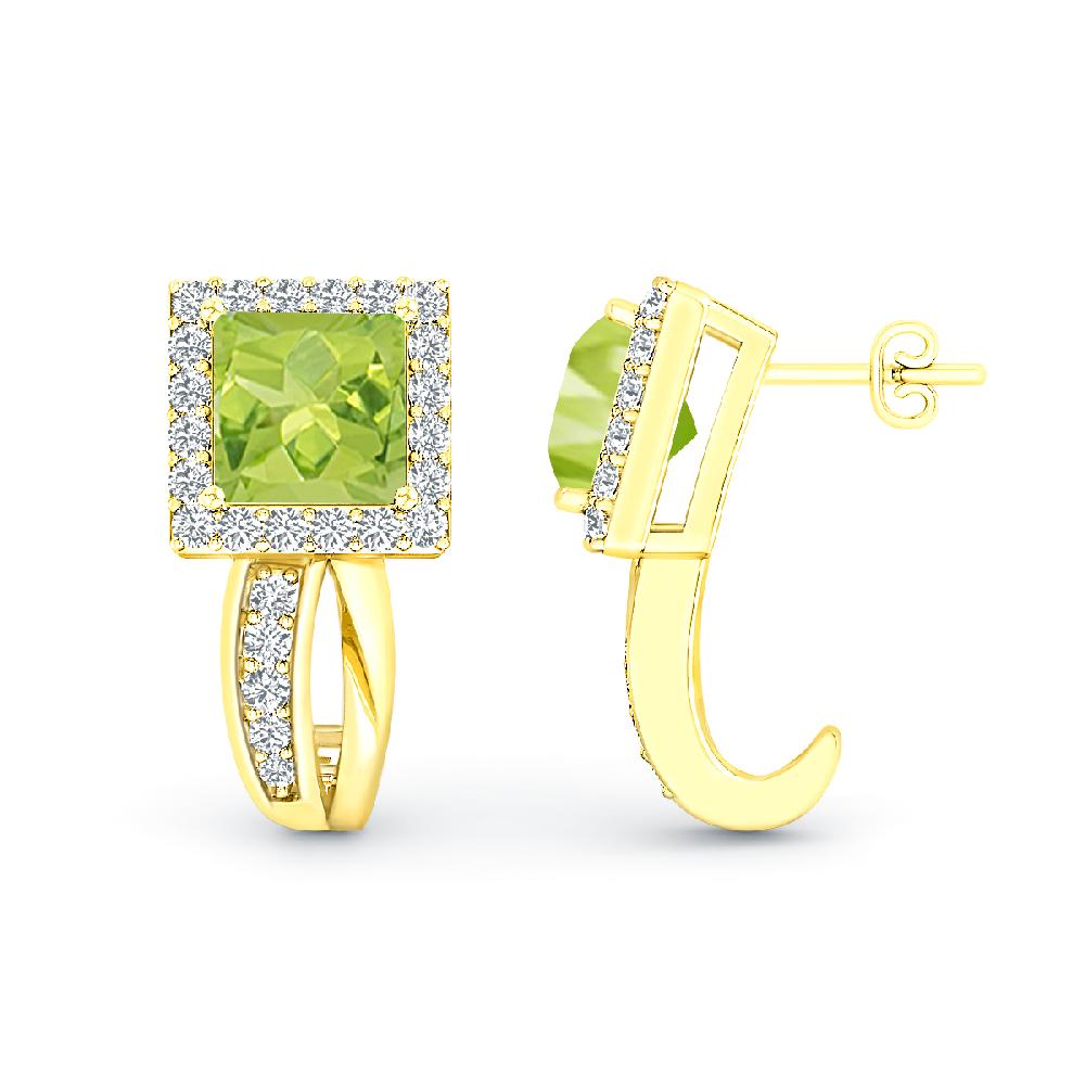 Yellow Gold - Peridot