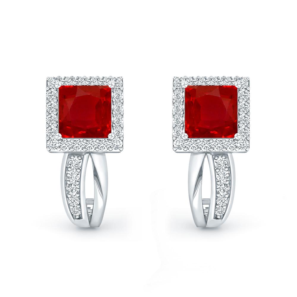 White Gold - Ruby