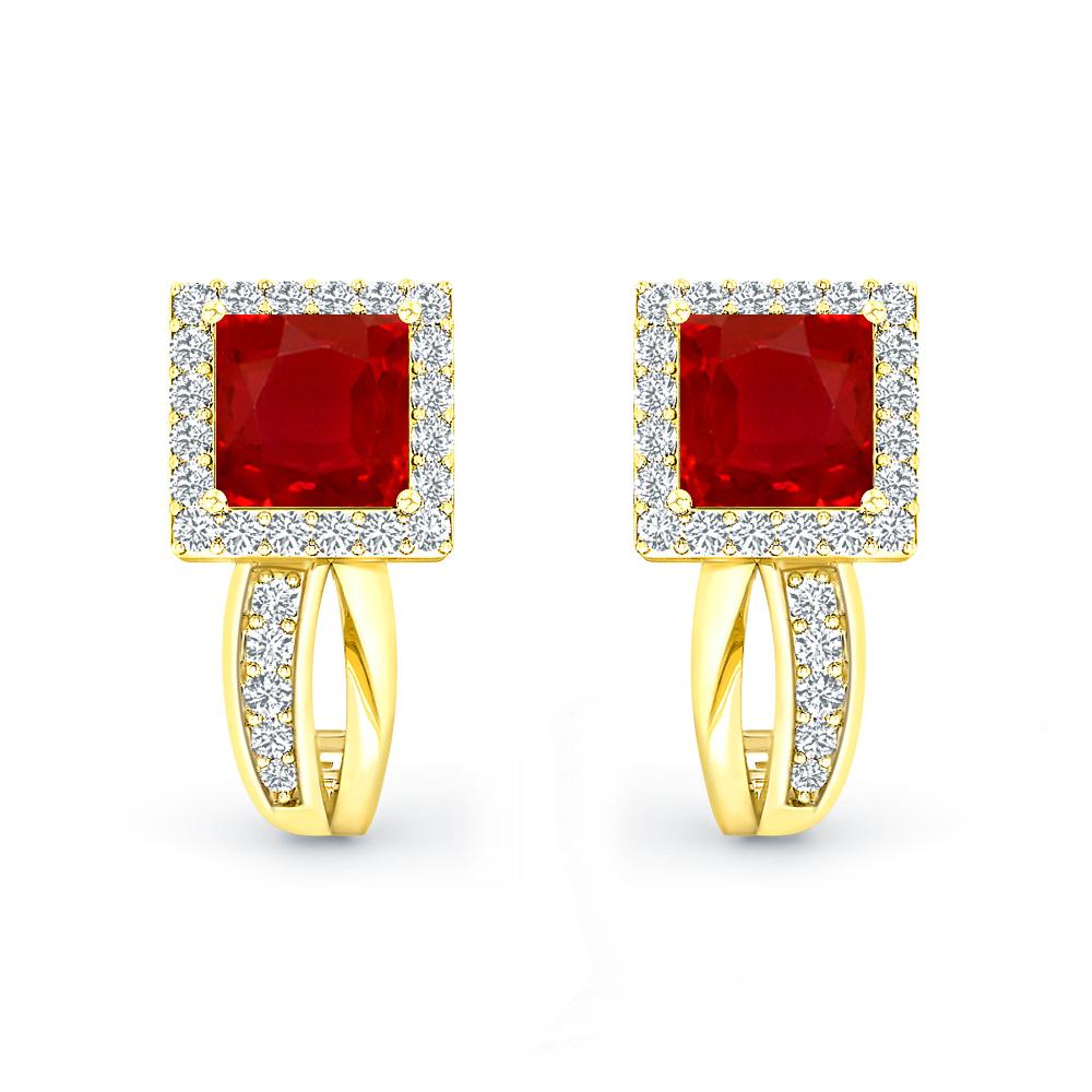 Yellow Gold - Ruby