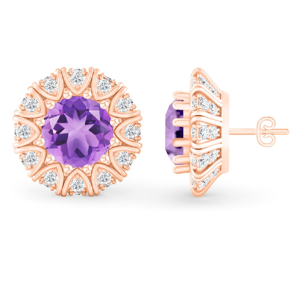 Rose Gold - Amethyst