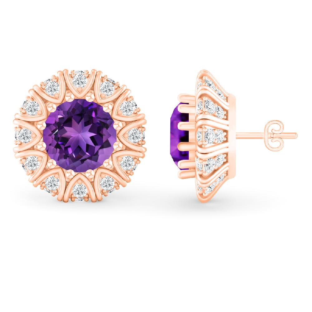 Rose Gold - Amethyst