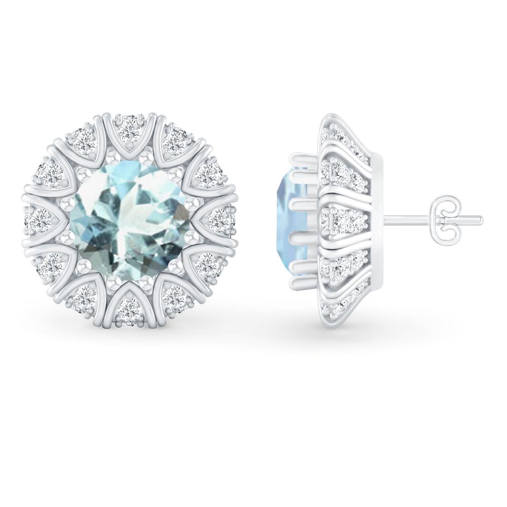 White Gold - Aquamarine