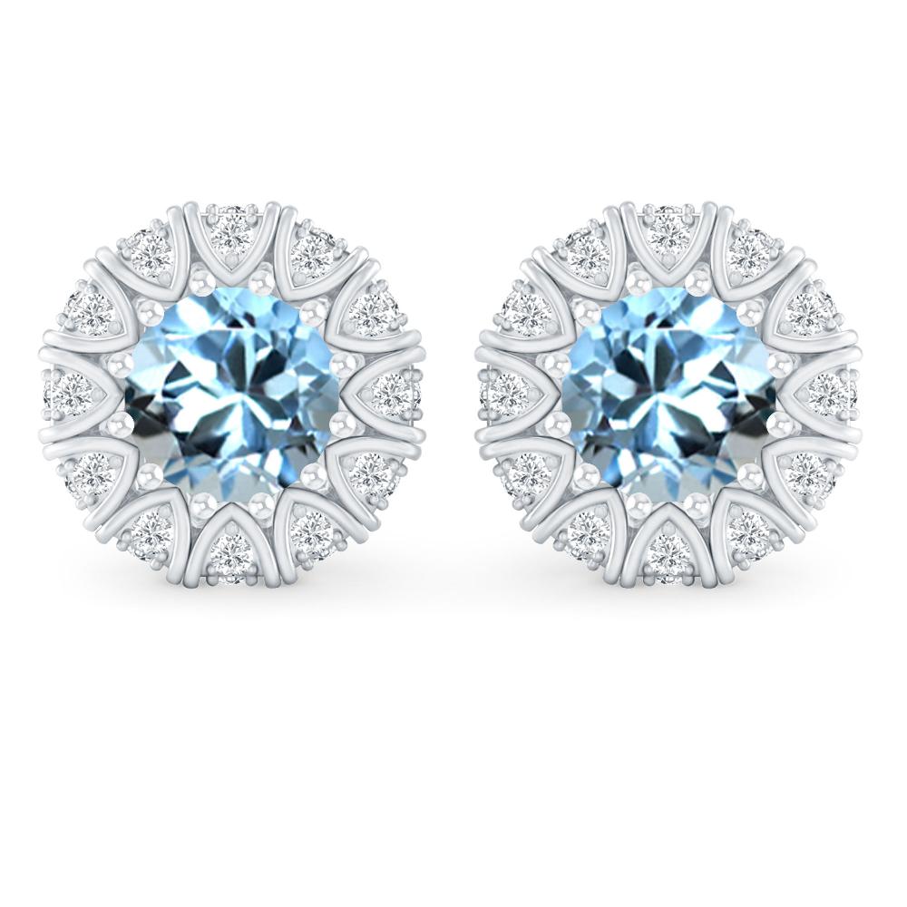 White Gold - Aquamarine