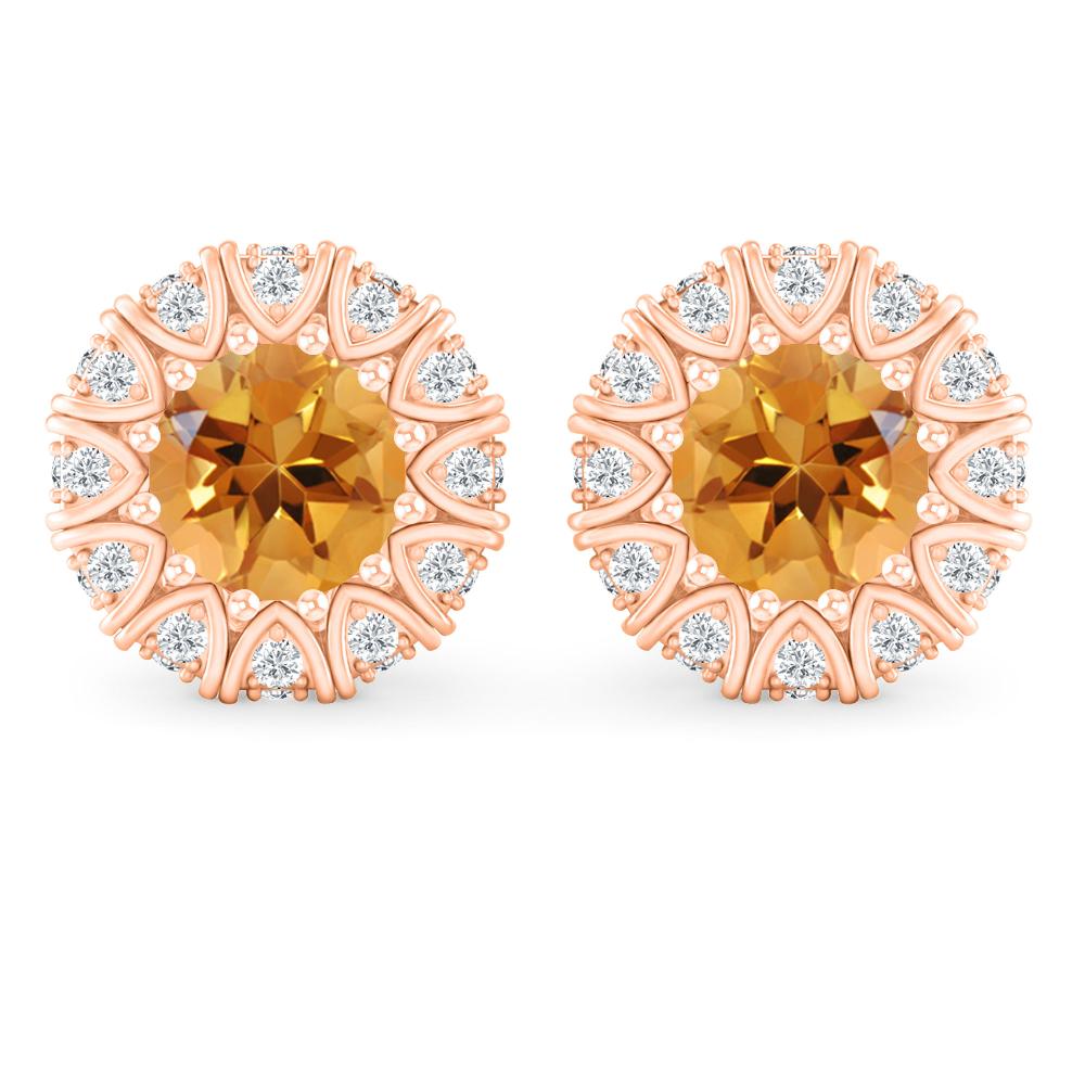 Rose Gold - Citrine