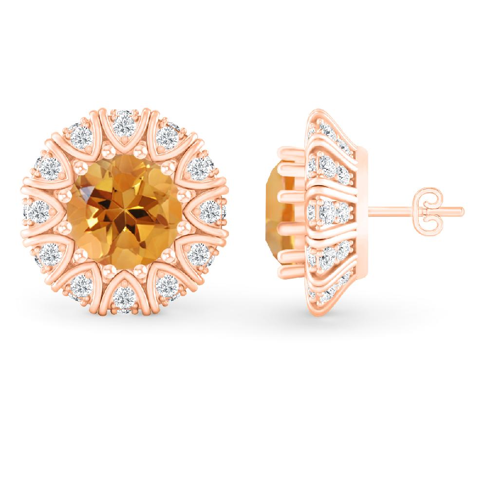 Rose Gold - Citrine