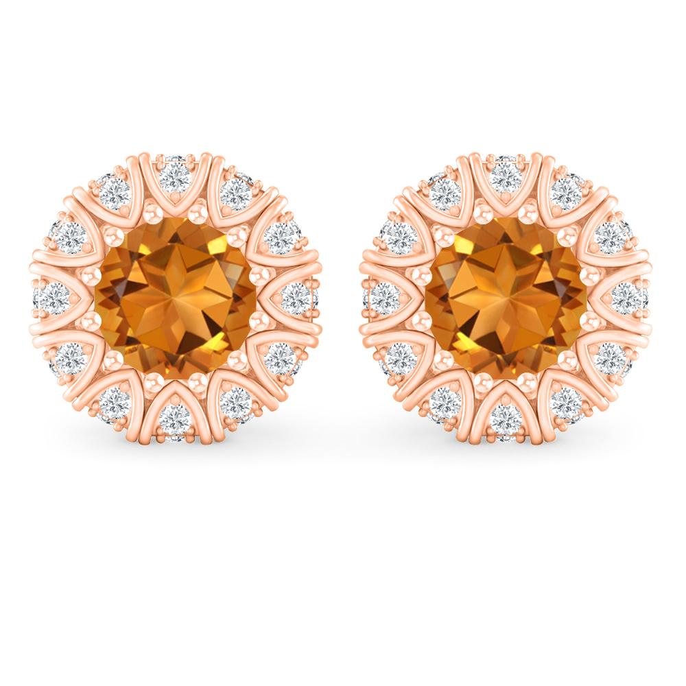 Rose Gold - Citrine