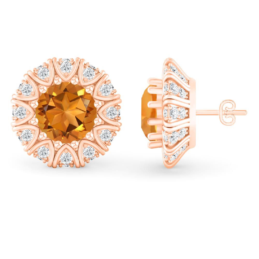 Rose Gold - Citrine