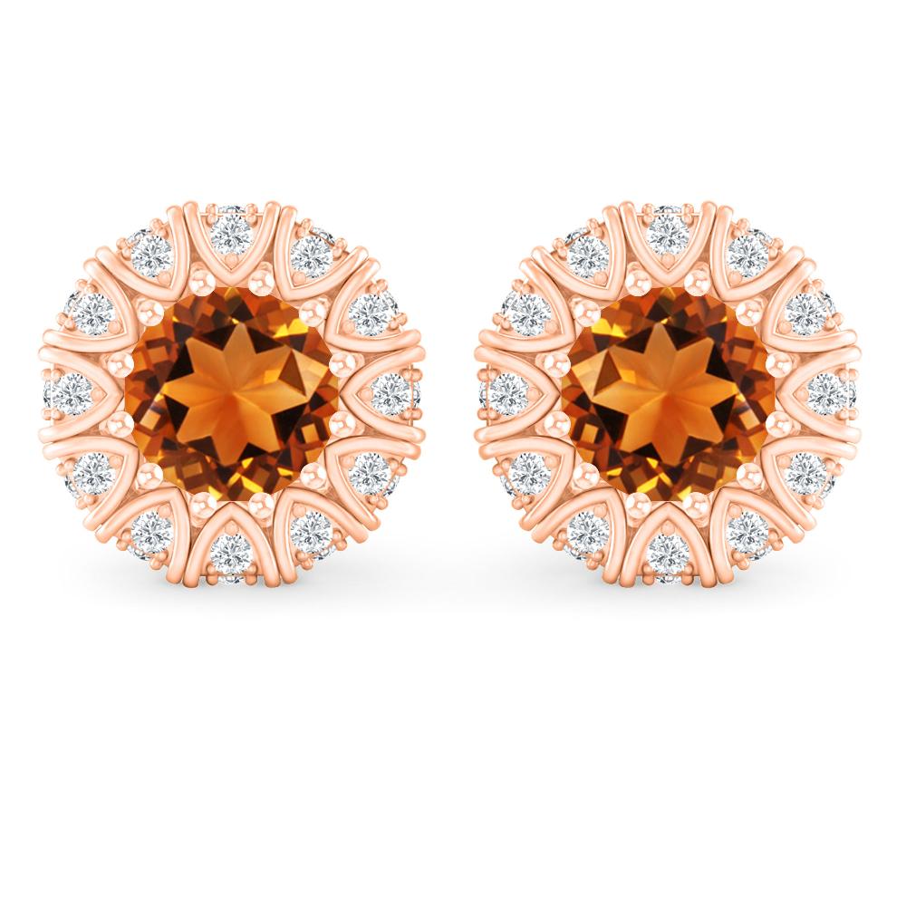 Rose Gold - Citrine