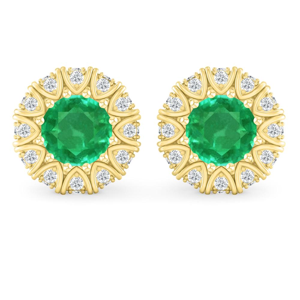 Yellow Gold - Emerald